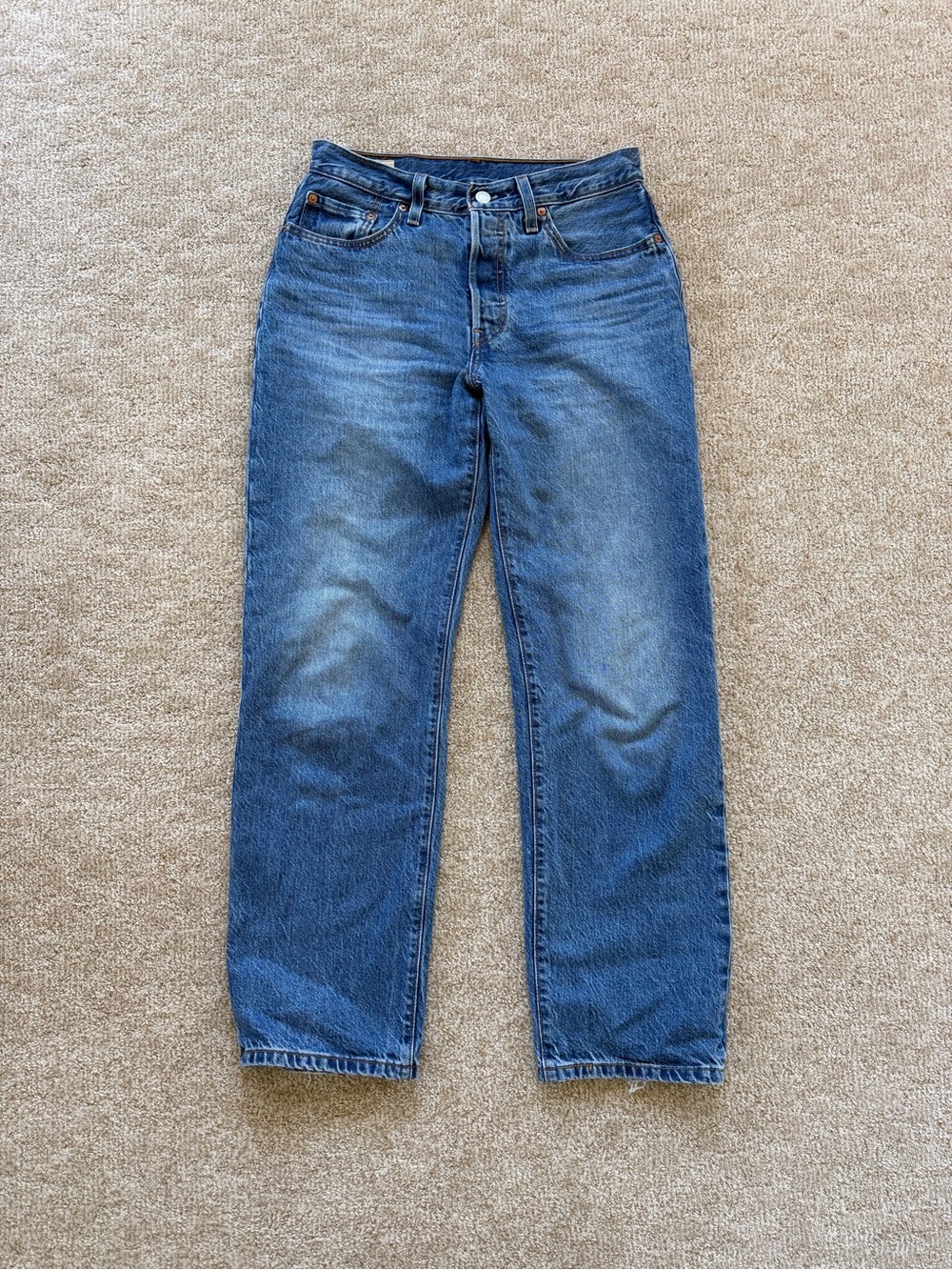 Levi's 501 90s - Premium Light Wash Denim Jeans - W26 L30